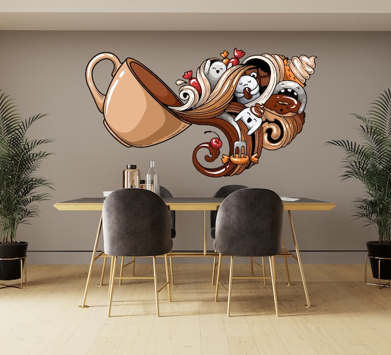 Wall Mural coffee to go