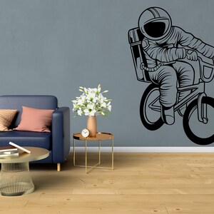 Bicycle Wall Decal Bike Rider Vinyl Wall Sticker Bike BMX Decal for Kids Room SS 208