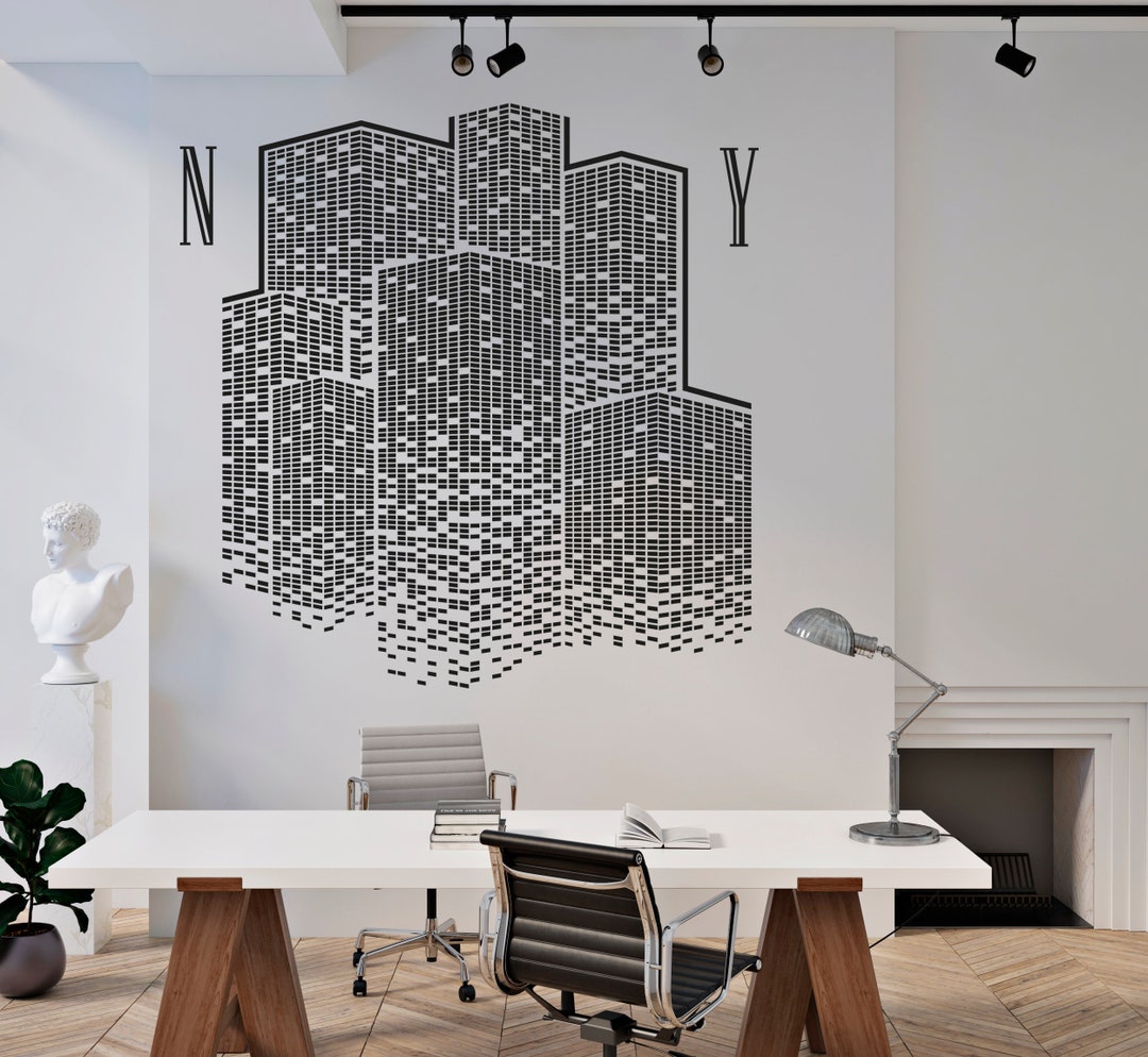 New York Wall Decal Wall Decal NY City Wall Decor New York