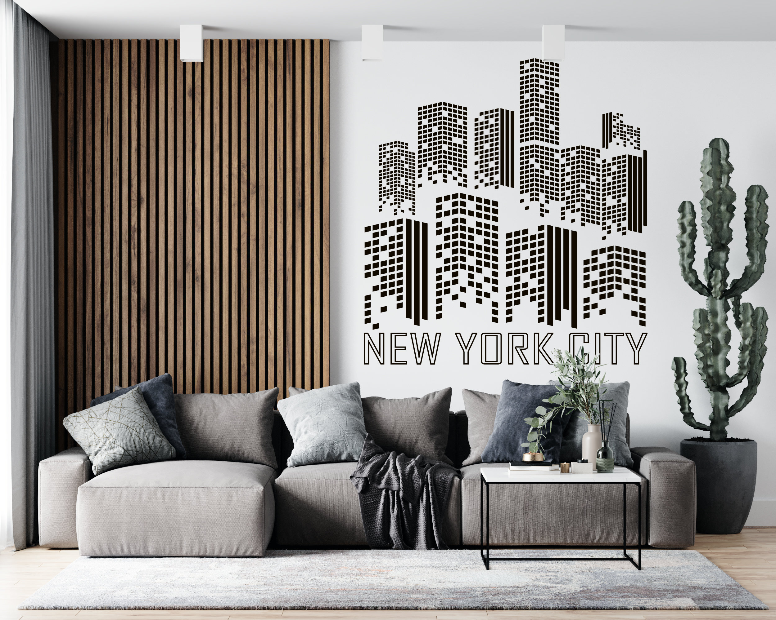 New York Wall Decal Wall Decal NY City Wall Decor New York Vinyl