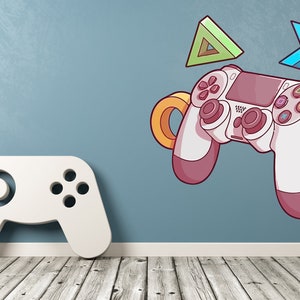 Quotes For Gamer Decal\Sticker Gamer Wall Decal\Video Games Wall Sticker Controller Wall Decor for Boys SS 1198
