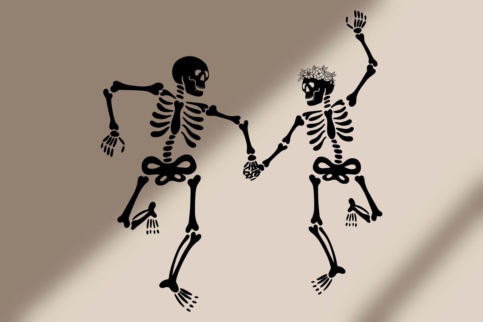Funny Skeletons Decal Cute Skeletons Decal Dancing Skeleton - Etsy