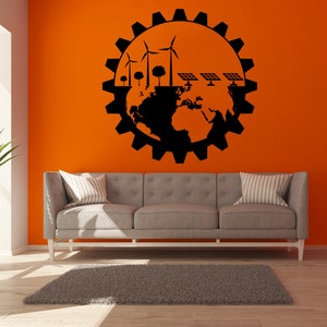 Wall Decal City Skyline Wall Decor Vinyl Wall Sticker City Skyline  SS 256