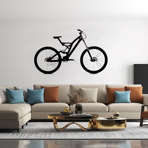 Bicycle Wall Decal Bike Rider Vinyl Wall Sticker Bike BMX Decal for Kids Room SS 226