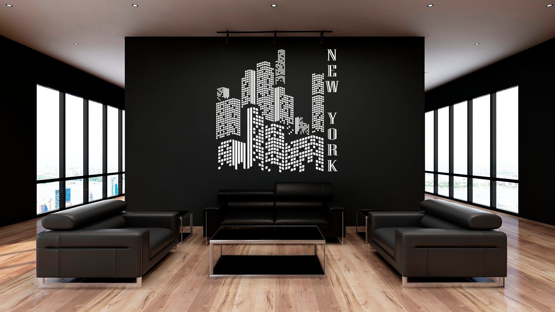 New York Wall Decal Wall Decal NY City Wall Decor New York