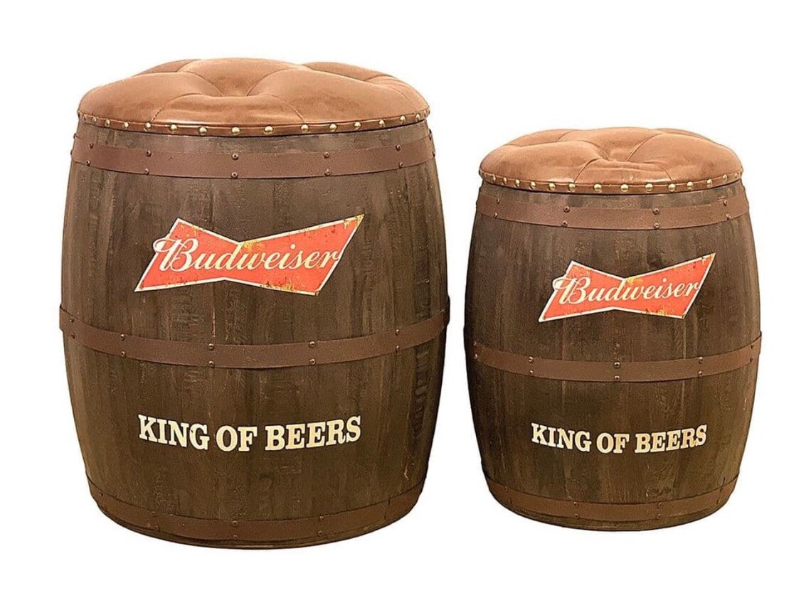Multiple Designs Beer Whisky Barrel Storage Seat Chair Stool Etsy
