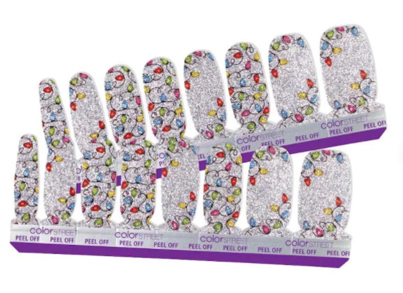 Holiday Delight Color Street Nail Polish Strips Retired Etsy