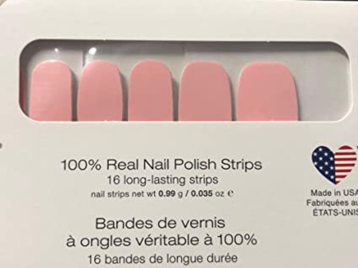 Himalayan Salt Color Street Nail Polish Strips Etsy