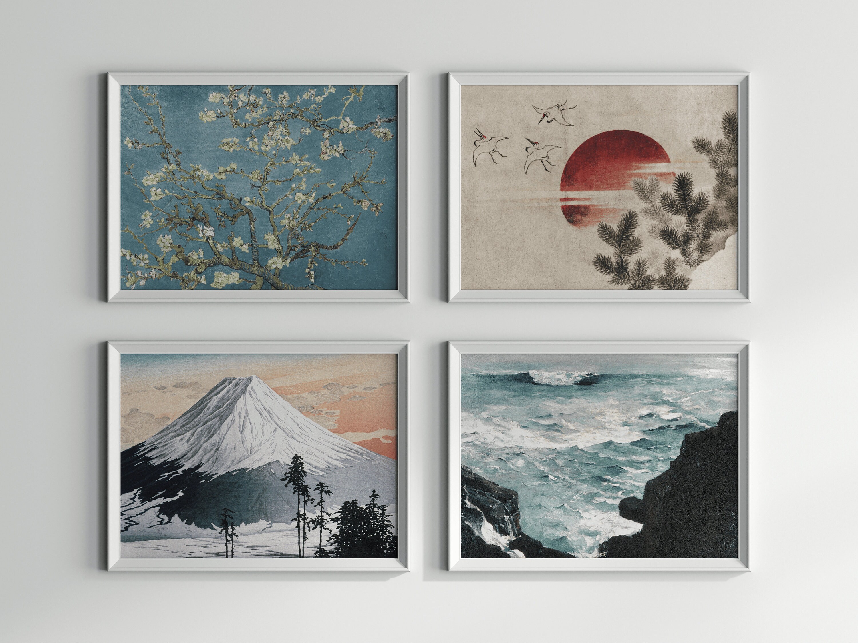 2700 Vintage Printable Wall Art, Antique Oil Painting, Digital Download ...