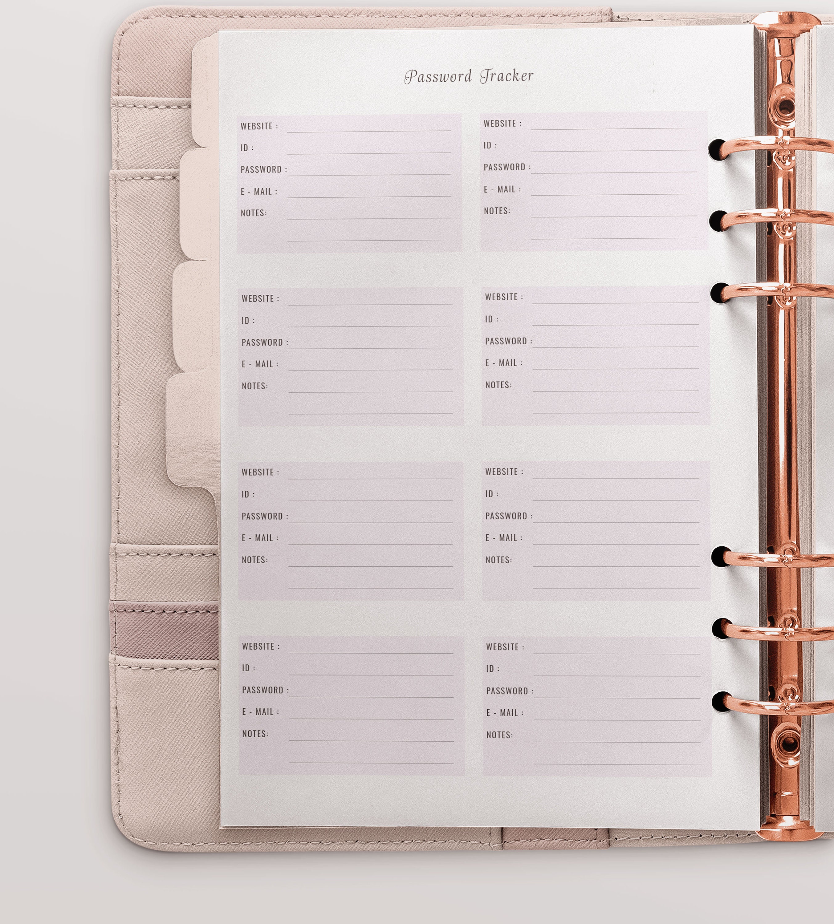 Password Printable Organizer Password Journal Notebook A4 - Etsy