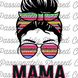 Mamacita PNG - sublimation digital design