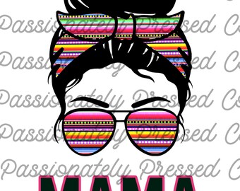 Mamacita PNG - sublimation digital design