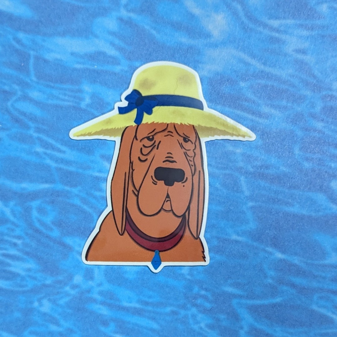 King of the Hill Bill Ladybird Hill Sun Hat Bloodhound Dog 3