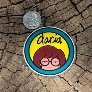 Daria Logo Waterproof Weatherproof Decal