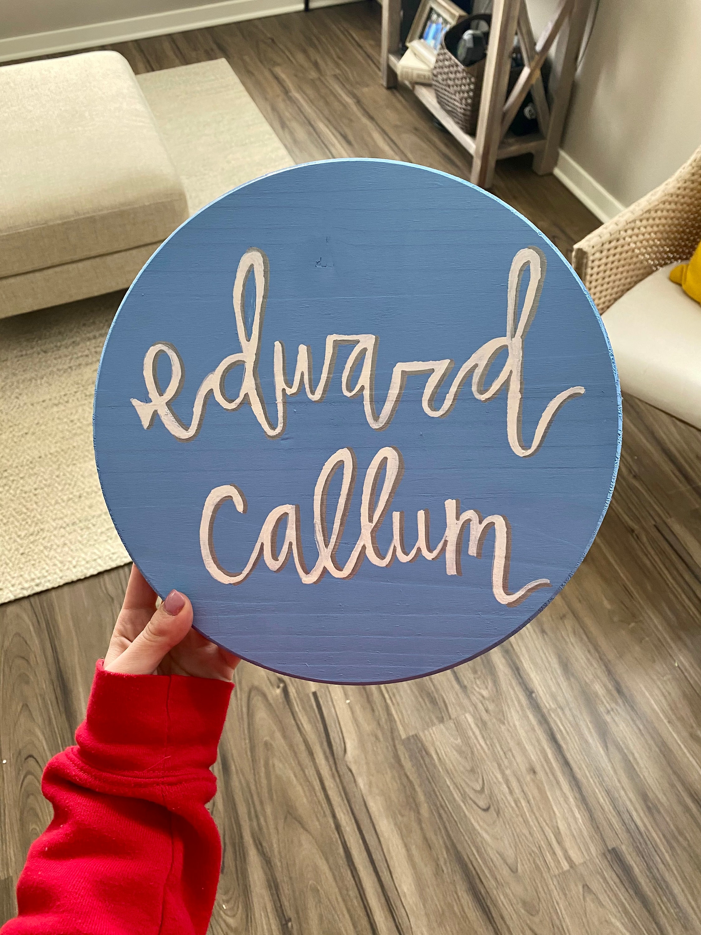 Baby name signs Etsy