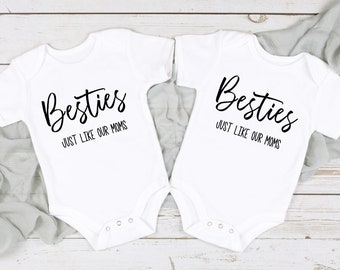 Best Friends Besties Matching Besties Shirt Baby Bestie Onesie BFFs Mom Daughter Matching Shirt