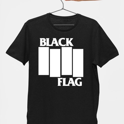 Black Flag Flyers Punk Band White T-shirt - Etsy