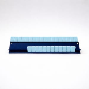 Wooden Mahjong racks & magnetic pushers; White mahjong racks Magenta mahjong wooden racks; magnetic image 6