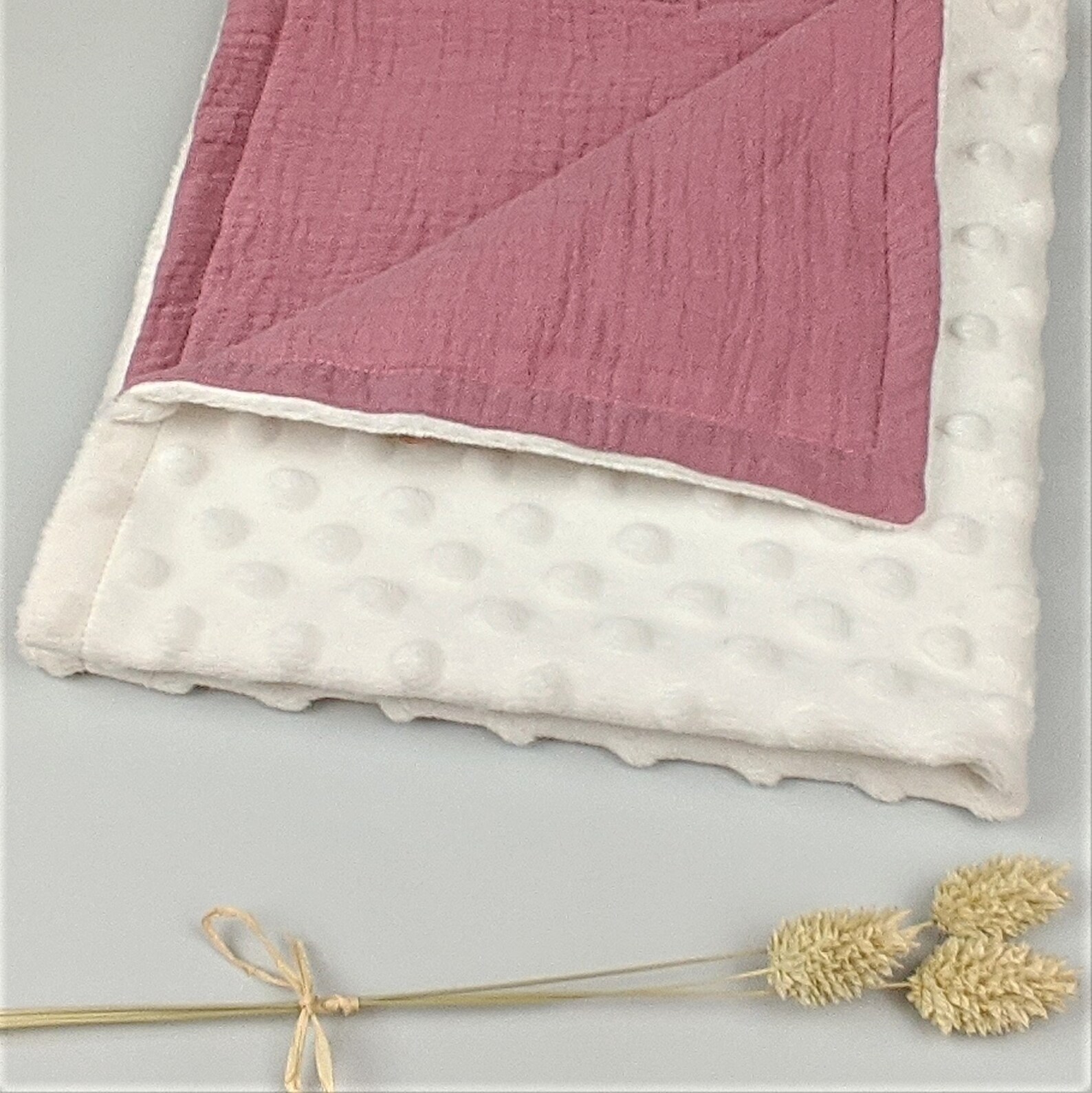 Personalized baby blanket muslin blanket minky baby blanket Etsy