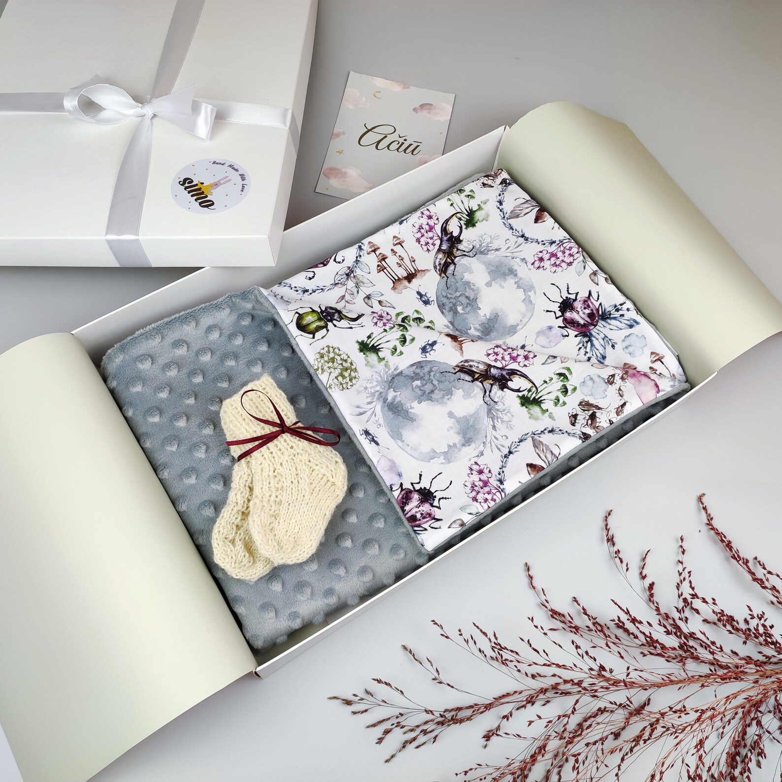 Minky blanket little bugs toddler minky blanket newborn wool Etsy