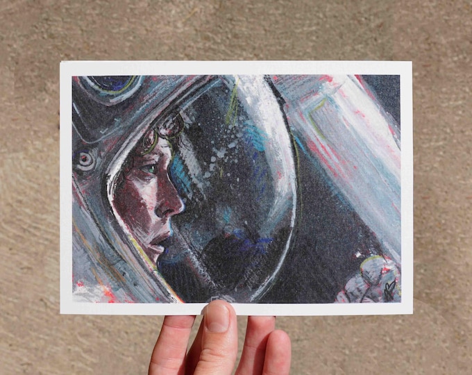 Ripley Alien Movie Print of Original Art