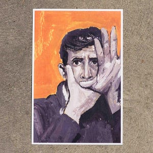 Norman Bates Psycho, impression de film d&#39;horreur de 1960 de la peinture originale