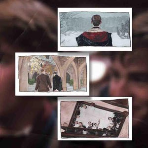 Dead Poets Society Sticker Original Art Painting