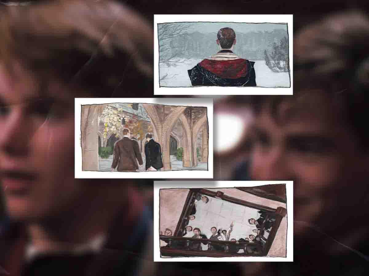 Dead Poets Society Sticker Original Art Painting