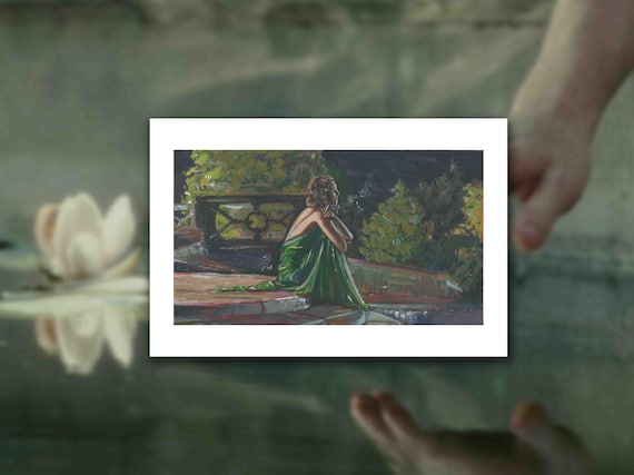 Buy Atonement 2007 Movie Keira Knightley Green Dress Print of Original Painting Online in India - Etsy Buy Atonement 2007 Movie Keira Knightley Green Dress Print of Original Painting Online in India - Etsy