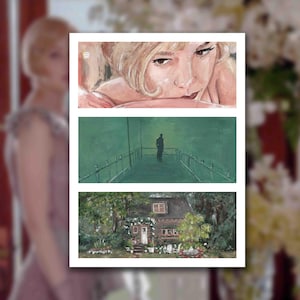 Great Gatsby Scenes Print of Original Painting