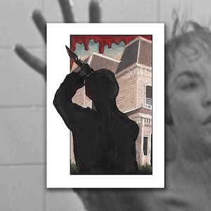 LAST CHANCE- Psycho (1960) Norman Bates Movie Print of Original Painting