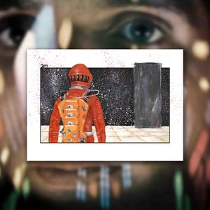 2001: A Space Odyssey Movie Print of Original Painting