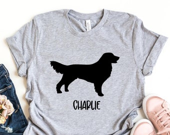 Custom Dog Shirt, Personalized Dog Shirt, Dog Silhouette Shirt, My Dog Shirt, Dog Lover Tee, Personalized Dog Tee, Gift for Dog Owners