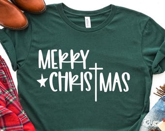 Merry Christmas Tee, Christmas Shirt, Gift for Christmas, Christmas Holiday Tee, Christmas Shirt
