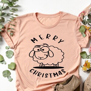 Christmas Sheep Shirt, Meerrry Christmas Shirt, Cute Christmas Sheep Shirt,  Bleating Sheep Shirt, Cute Sheep Tee, Christmas Sheep Tee