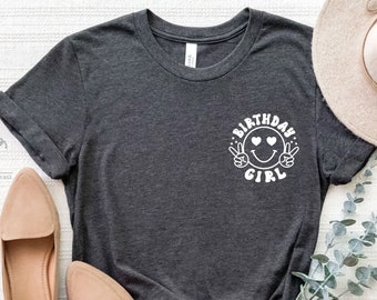 Birthday Girl Shirt, Birthday Squad Shirt, Birthday Princess, Birthday Party Shirt,Party Shirt, Birthday Gift, Gift for Her, Birthday Girl