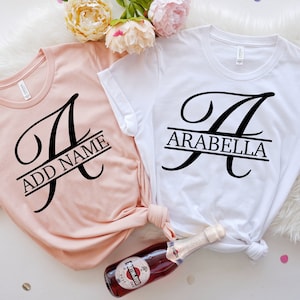 Personalisiertes Namensshirt, Benutzerdefinierte Namensshirt, Kindernamen Shirt, Party Shirts, Familienshirts, Benutzerdefinierte Familienshirts, personalisiertes Geschenk Shirt