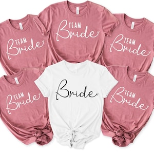 Bride Team Shirt, Team Bride Shirts, Bachelorette Shirts, Bride Shirt, Bachelorette Party Shirts, Bride Squad Shirt, Girls Party Shirt