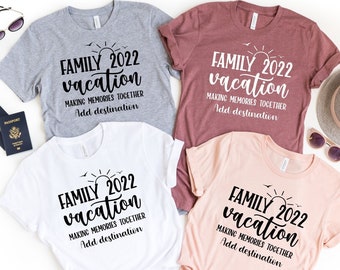 etsy family vacation shirts