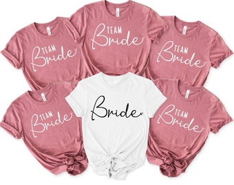 Bride Team Shirt, Team Bride Shirts, Bachelorette Shirts, Bride Shirt, Bachelorette Party Shirts, Bride Squad Shirt, Girls Party Shirt