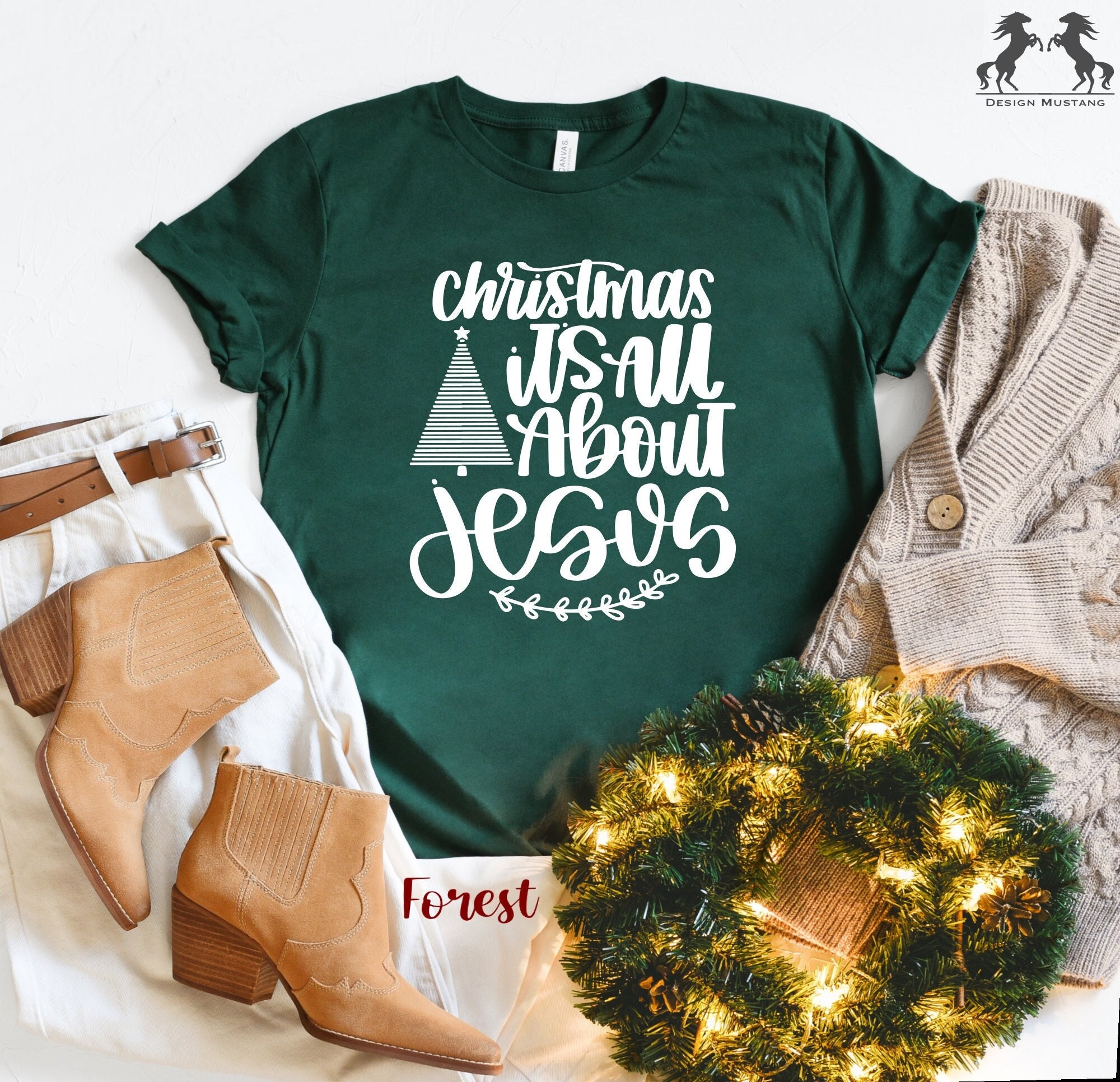 Christmas Is All About Jesus T-Shirt Christmas Is All About Jesus T-Shirt
