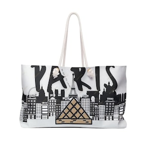 Bolsa grande para o fim de semana em Paris: Louvre Story Art