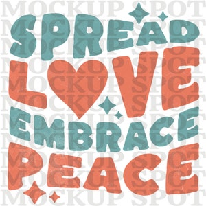 Love design png, Peace design png, Cool t-shirt design, Cute design, Digital Download