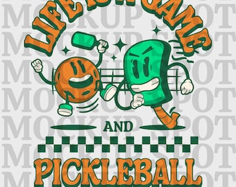 Pickle Ball Design, Pickle Ball PNG, Pickle Ball Graphic for shirt, Digital Download