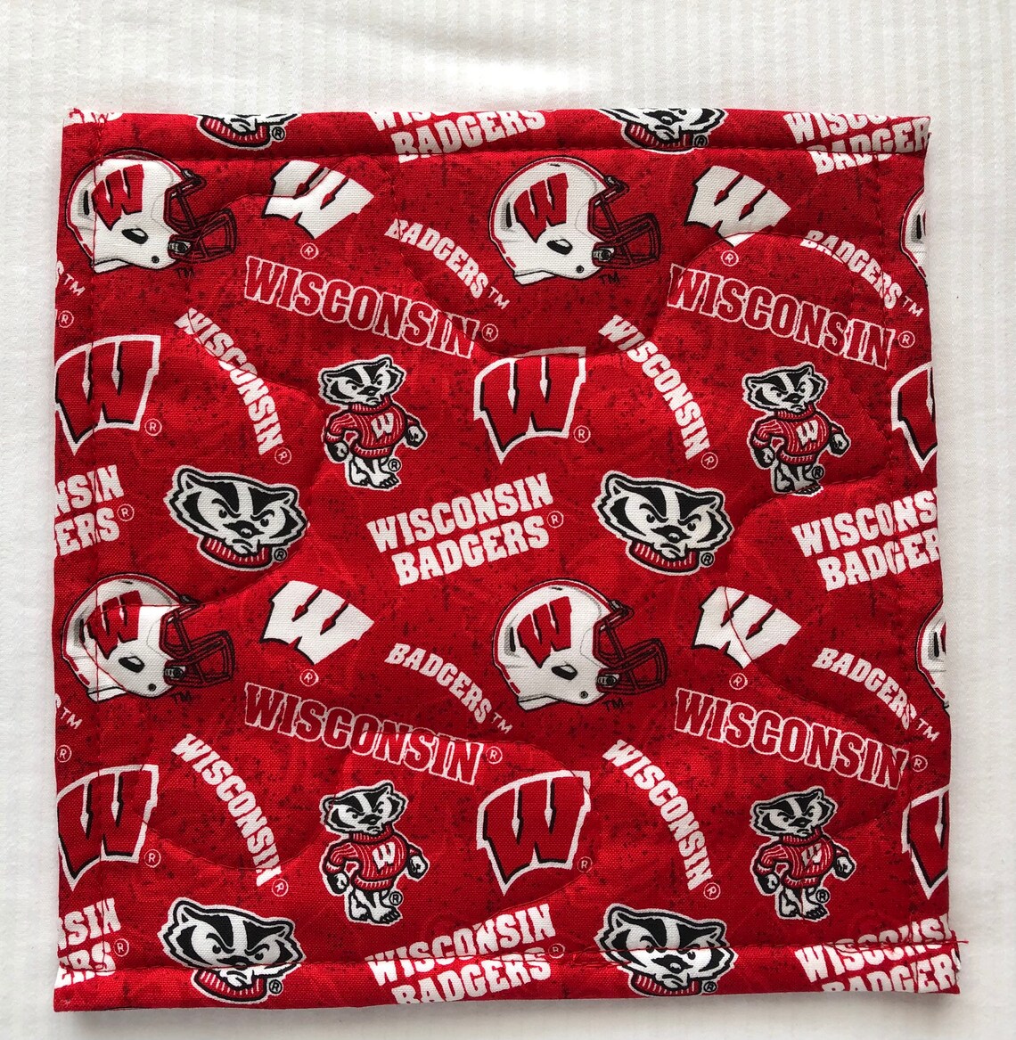 Wisconsin Badgers Football Hot Pad Set - Etsy