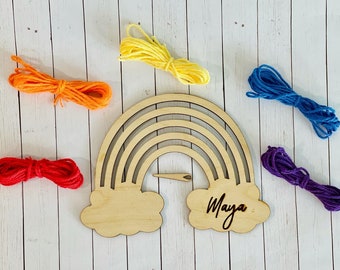 Personalized Rainbow Craft Kit