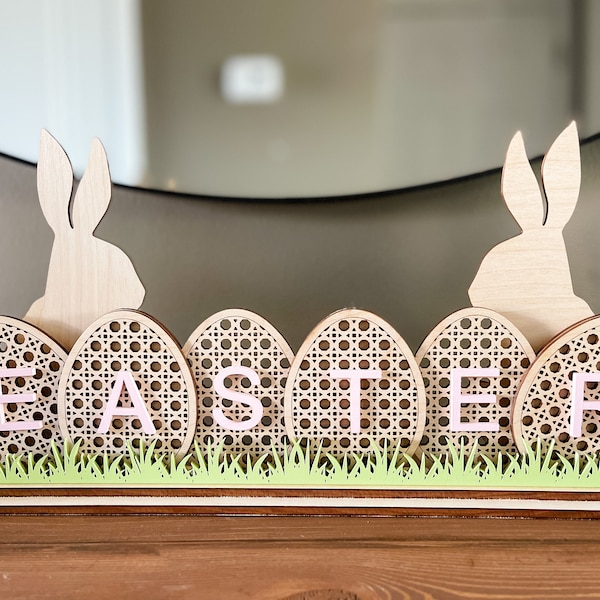 Easter Wooden Signs Etsy