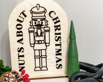 Christmas Sign,Nutcracker wood sign,Holiday decor,Christmas decor, Merry Christmas,