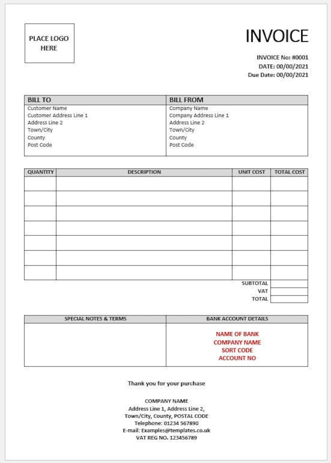 ms office invoice template ms office invoice template