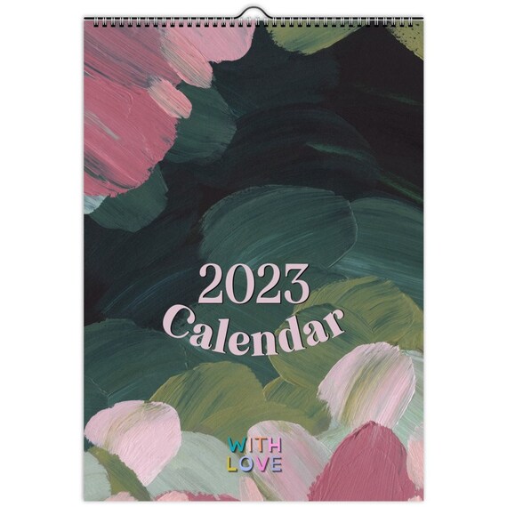 2023 Abstract Calendar - Etsy Canada 2023 Abstract Calendar - Etsy Canada